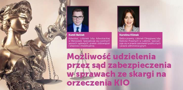 Karolina Klimek and Kamil Bełżek in the Zamawiający Magazine. We recommend it!